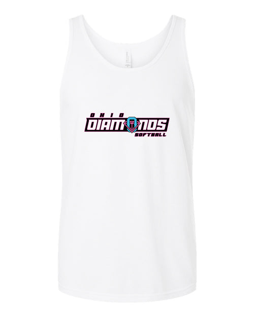 Tank Tops Ohio Diamonds Logo