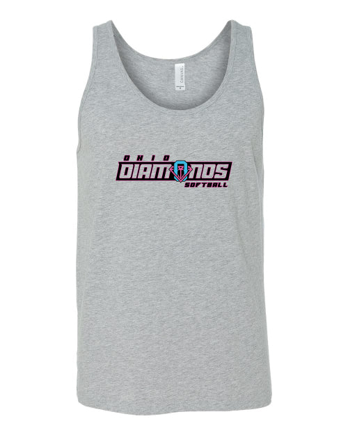 Tank Tops Ohio Diamonds Logo