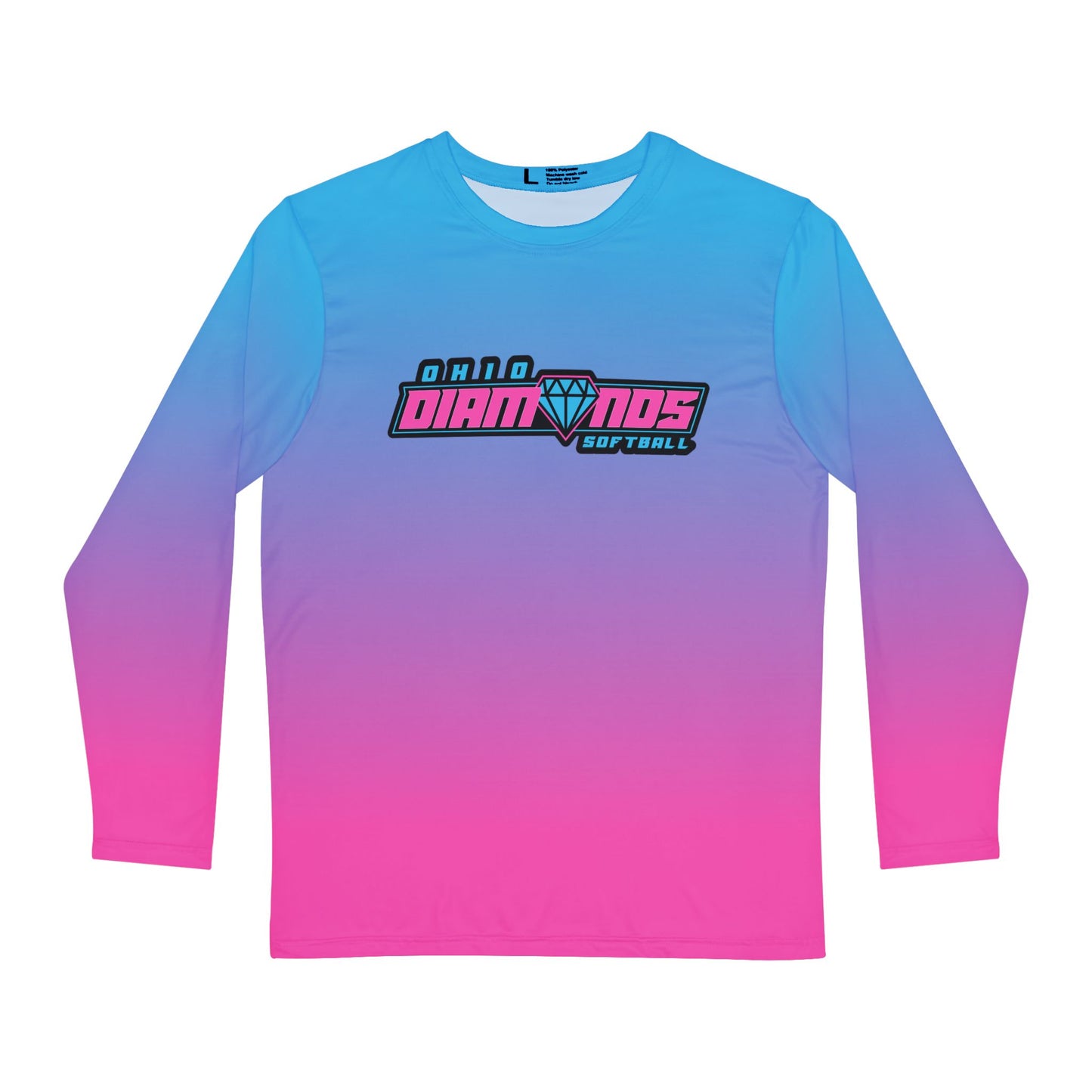 Long Sleeve Ohio Diamonds Softball Shirt