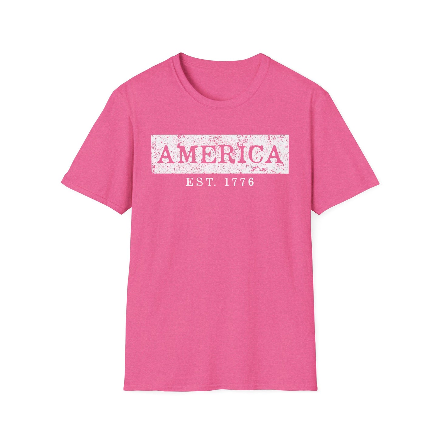 America EST 1776 Vintage Patriotic T-Shirt