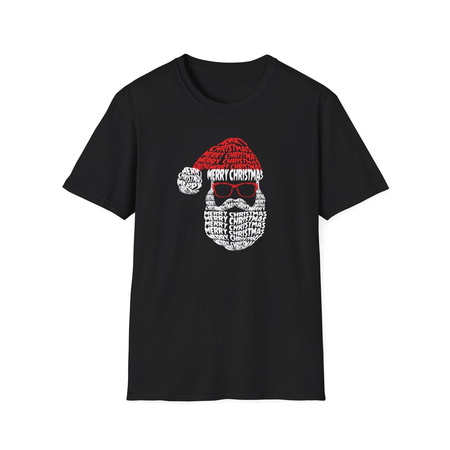 Retro Merry Christmas Santa Shirt – Fun Holiday Graphic Tee