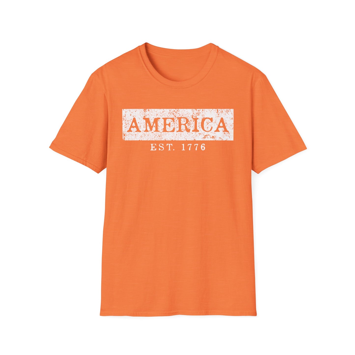 America EST 1776 Vintage Patriotic T-Shirt