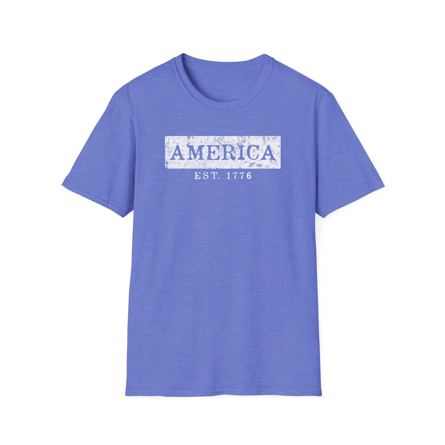 America EST 1776 Vintage Patriotic T-Shirt