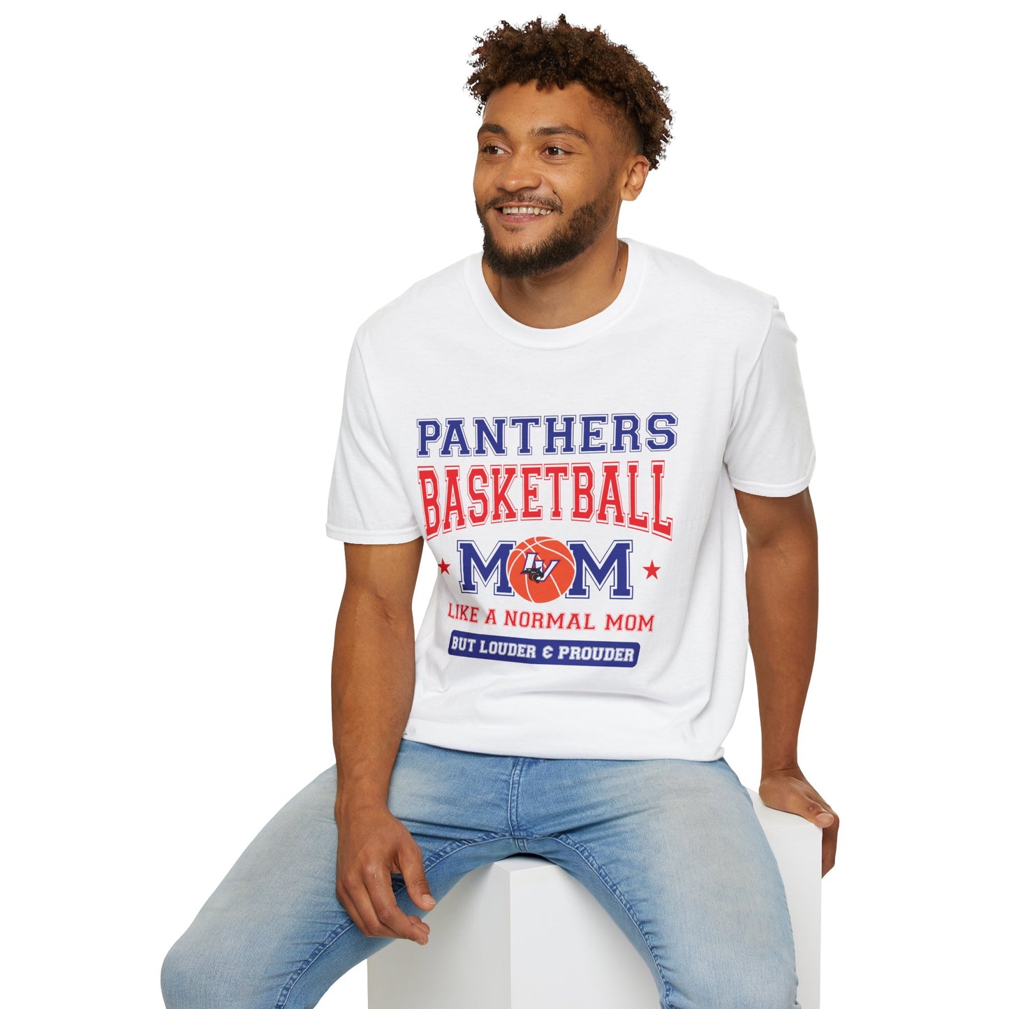 Sports Mom Panther Basketball Licking Valley