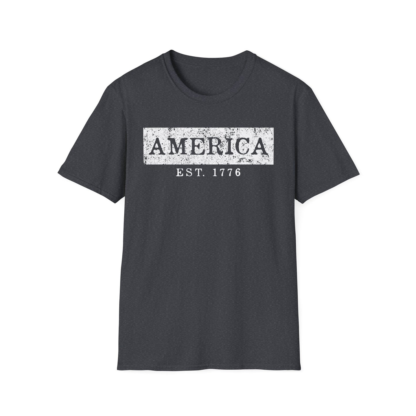 America EST 1776 Vintage Patriotic T-Shirt