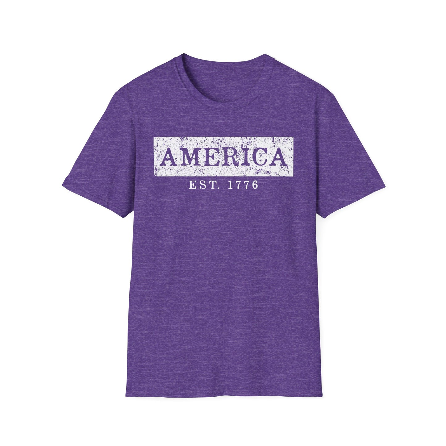 America EST 1776 Vintage Patriotic T-Shirt