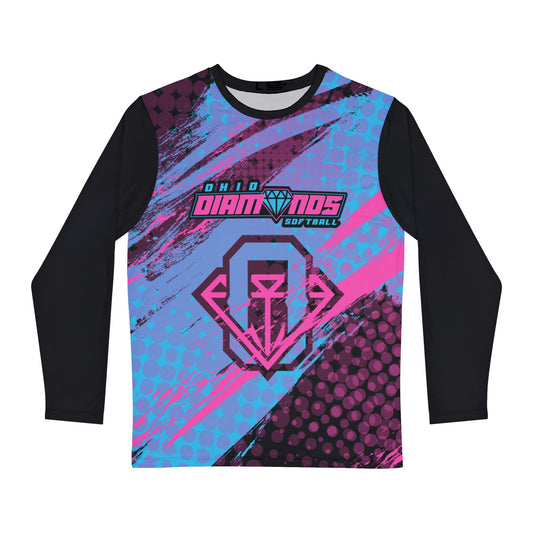 Long Sleeve Ohio Diamonds Softball Shirt