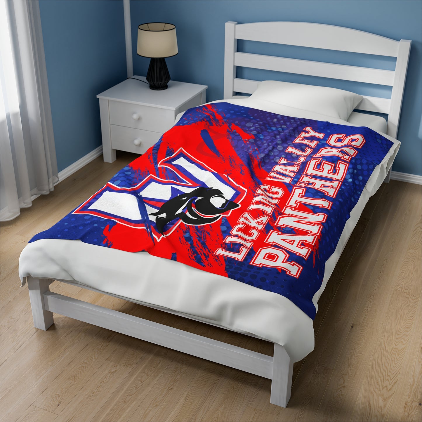 Licking Valley Panthers Plush Blanket