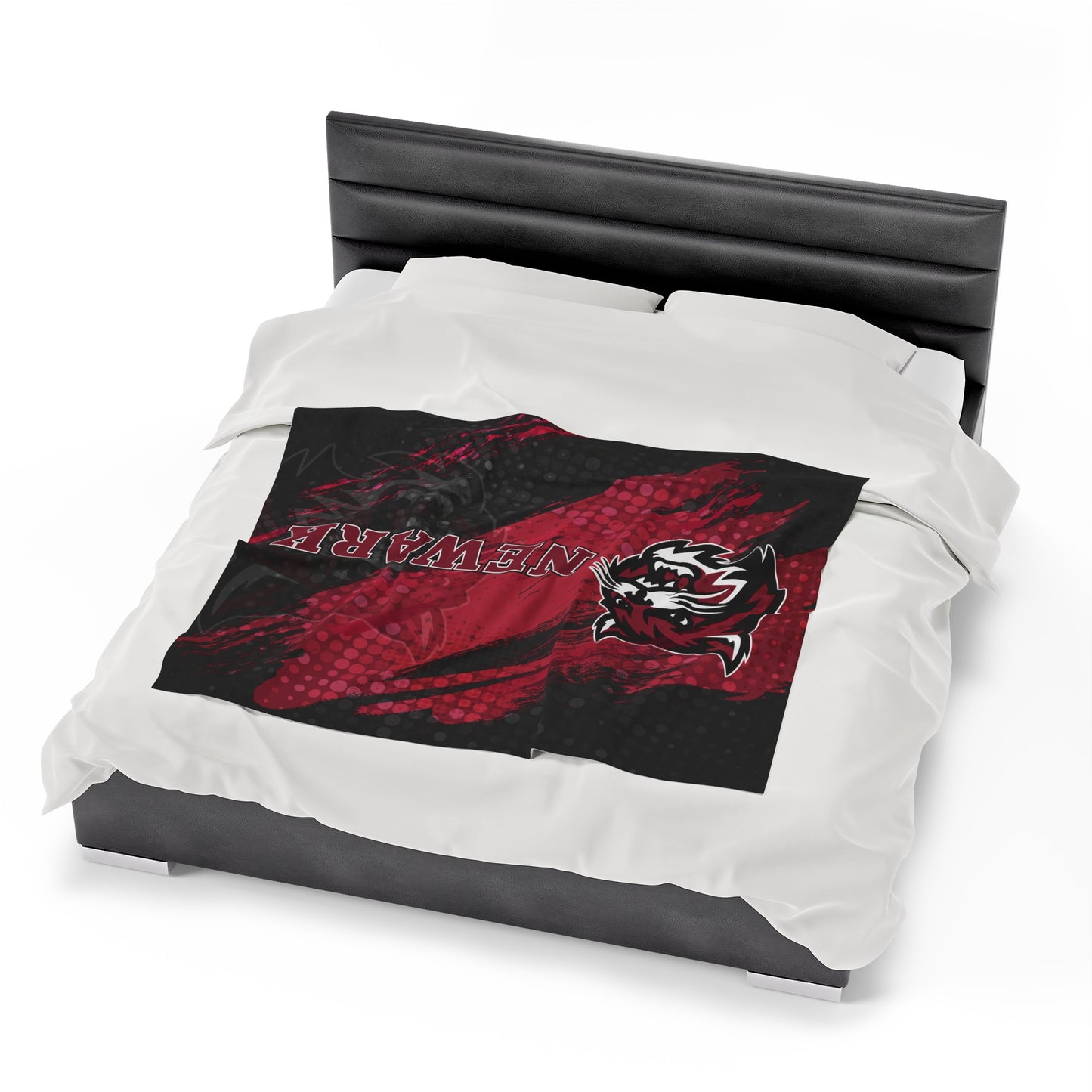 Newark High School Wildcats Plush Blanket