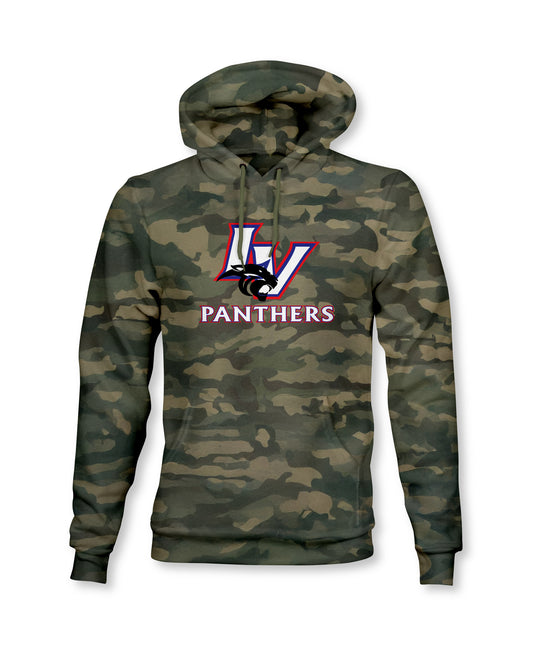Licking Valley Panthers Hoodie - Camo Edition