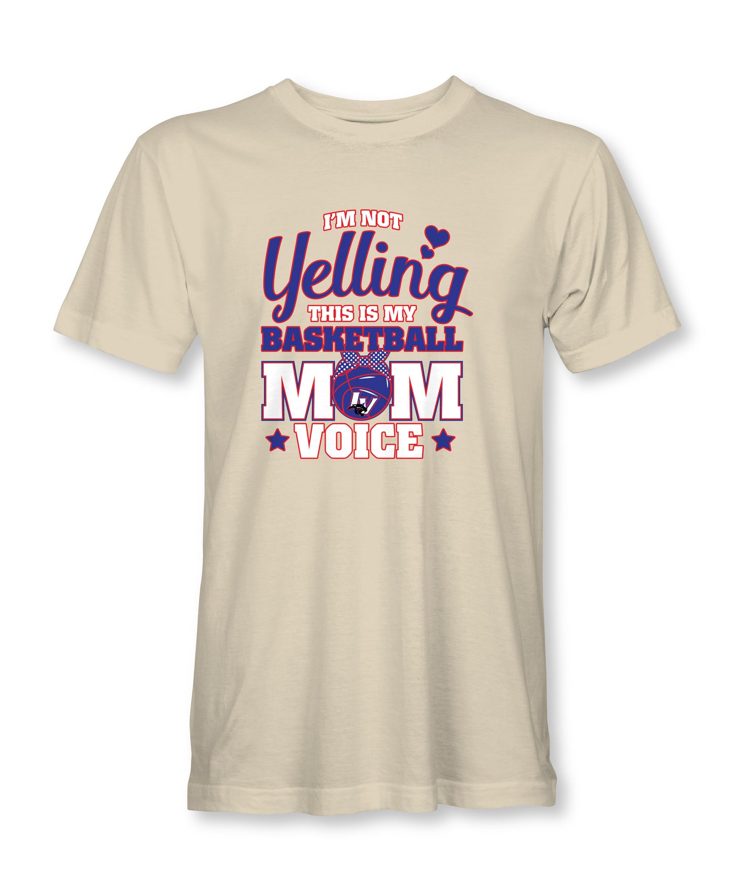Basketball Mom Voice Licking Valley High School Spirit T-Shirt