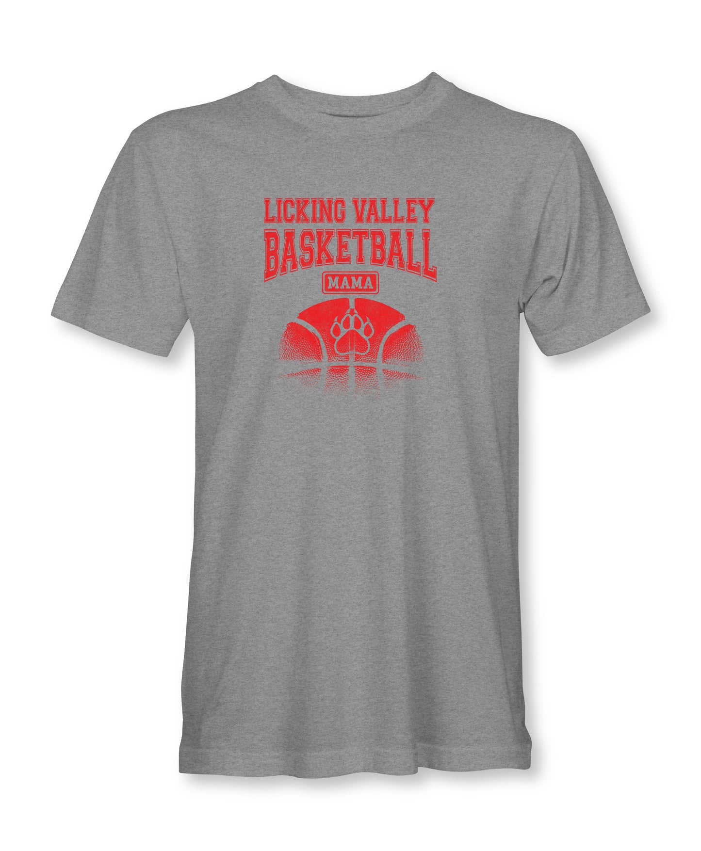 Basketball Mom Licking Valley Panthersl Spirit T-Shirt