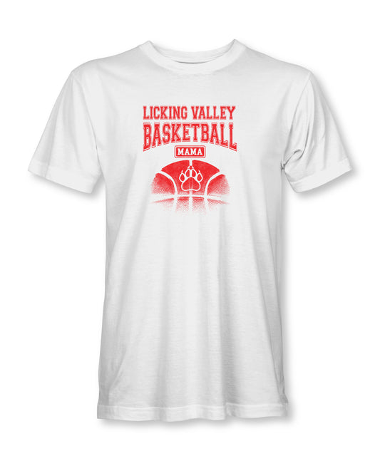 Basketball Mom Licking Valley Panthersl Spirit T-Shirt