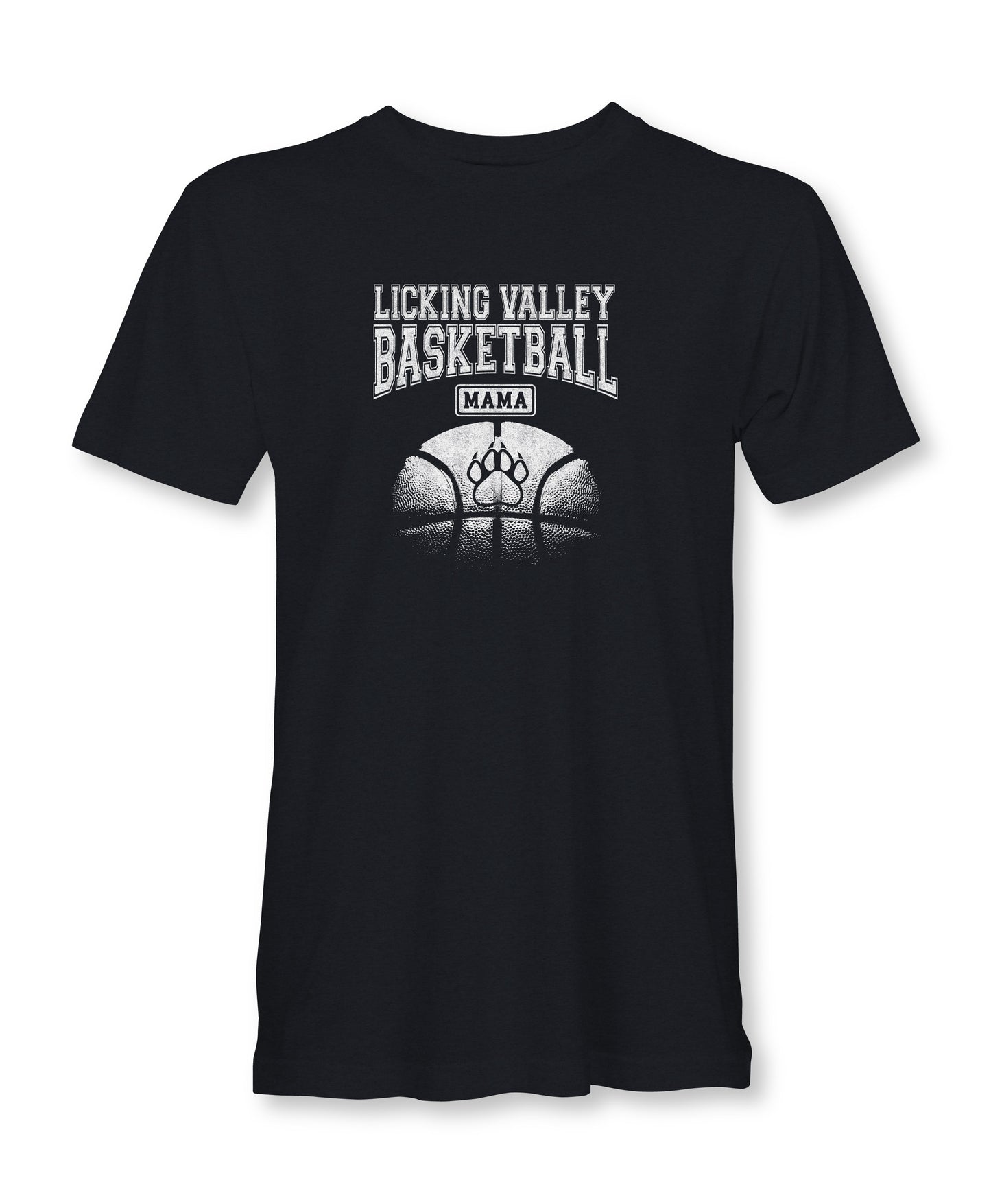 Basketball Mom Licking Valley Panthersl Spirit T-Shirt