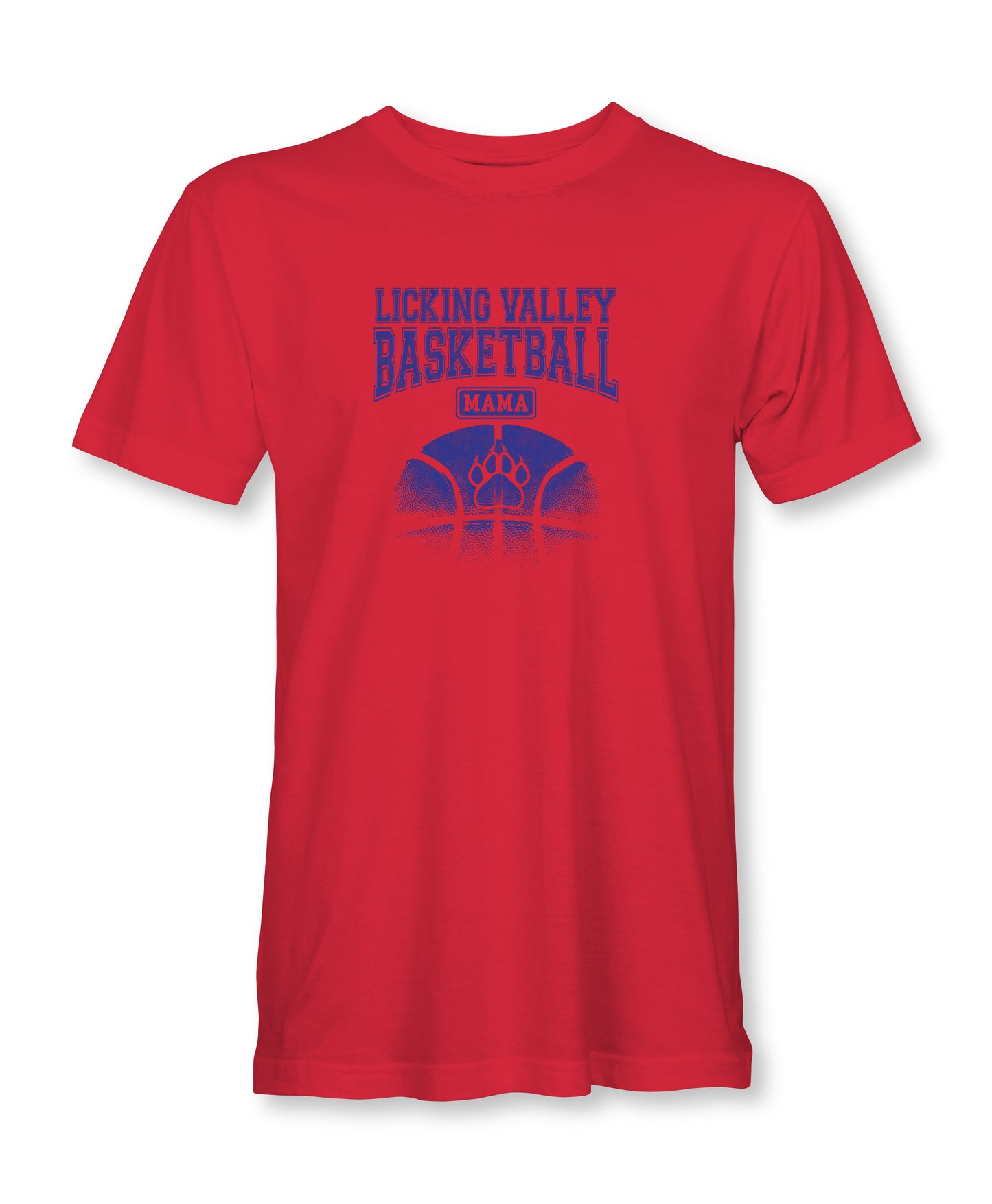 Basketball Mom Licking Valley Panthersl Spirit T-Shirt