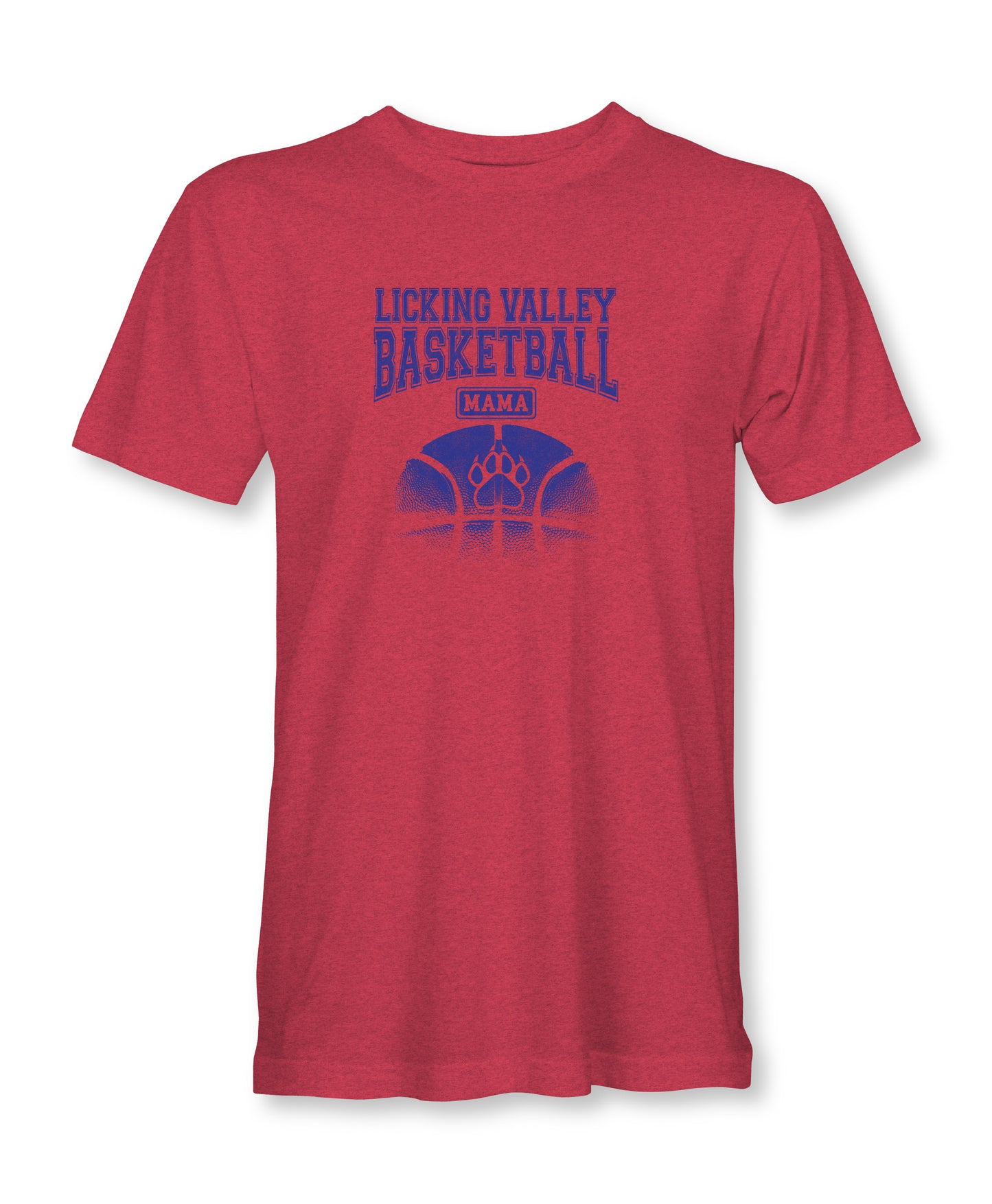Basketball Mom Licking Valley Panthersl Spirit T-Shirt