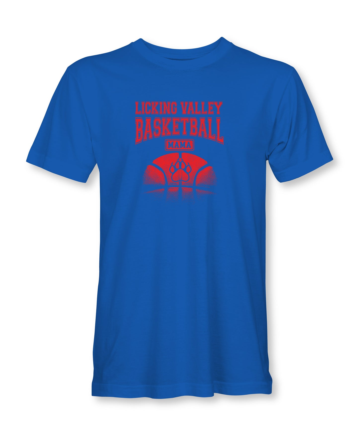 Basketball Mom Licking Valley Panthersl Spirit T-Shirt