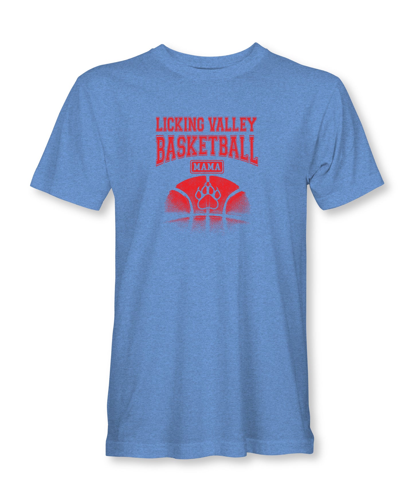 Basketball Mom Licking Valley Panthersl Spirit T-Shirt