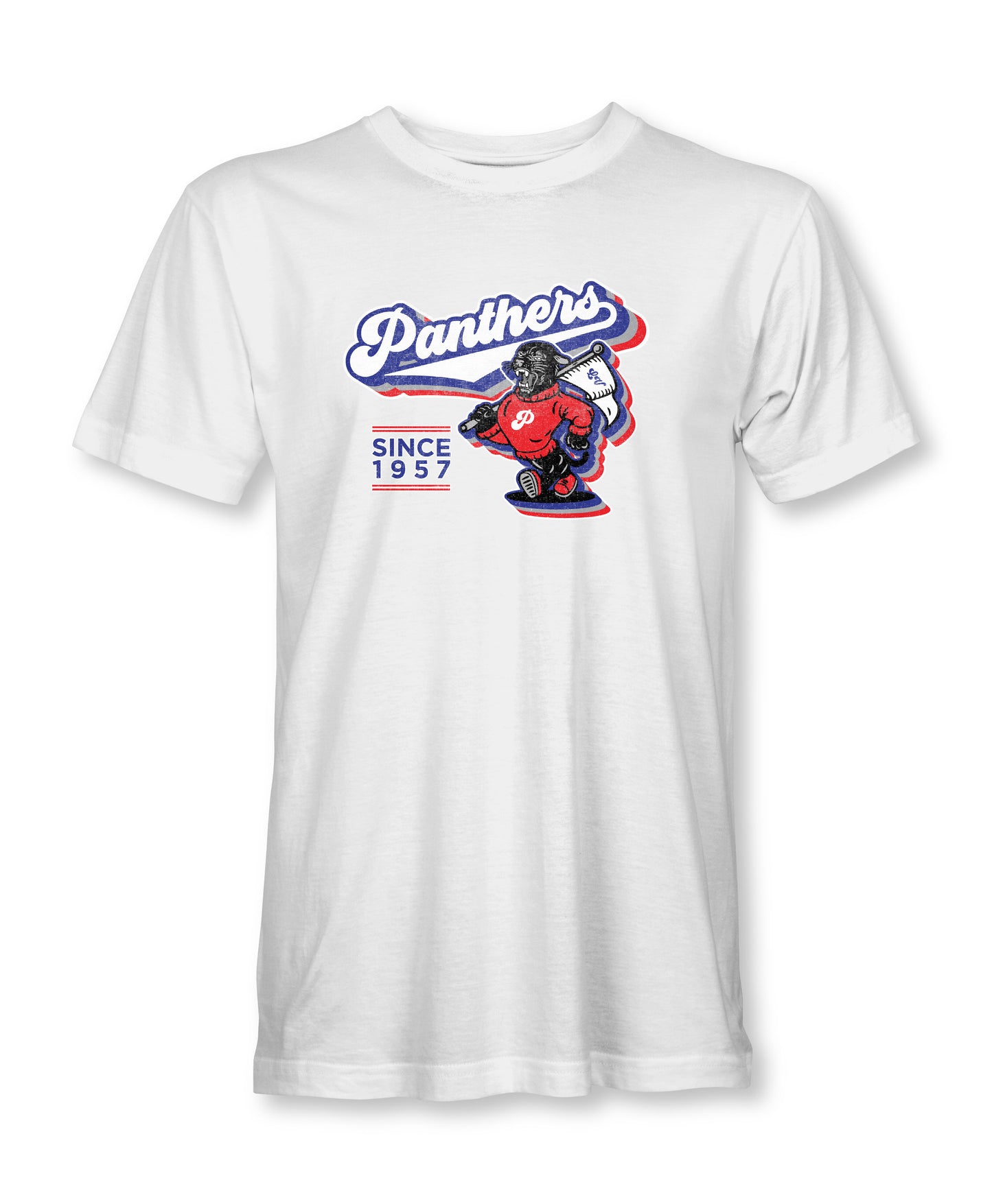1957 Vintage Retro Panthers High School Spirit T-Shirt