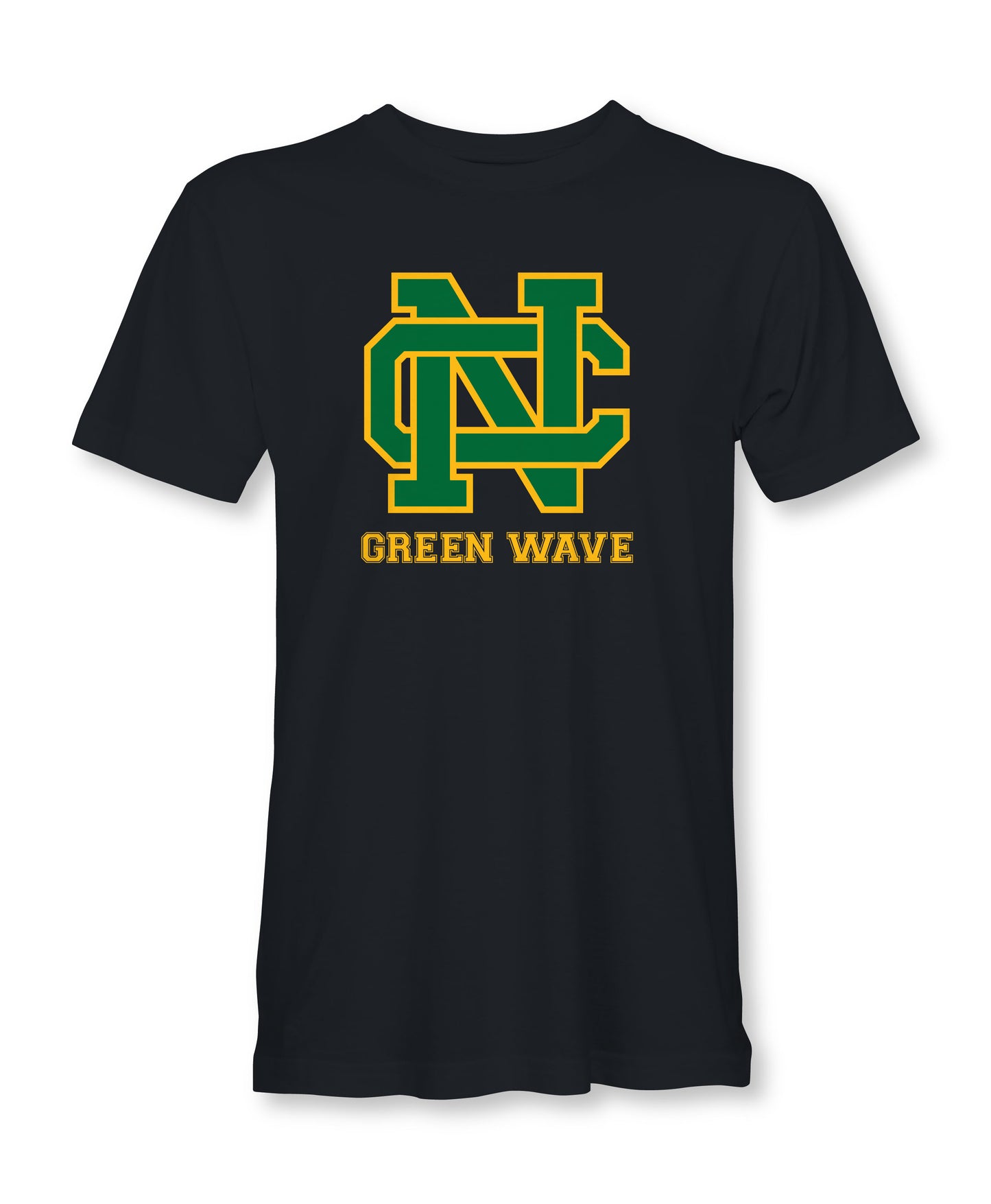 NC Green Wave School Spirit Shirts