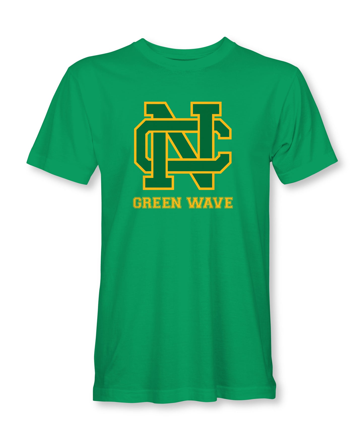 NC Green Wave School Spirit Shirts