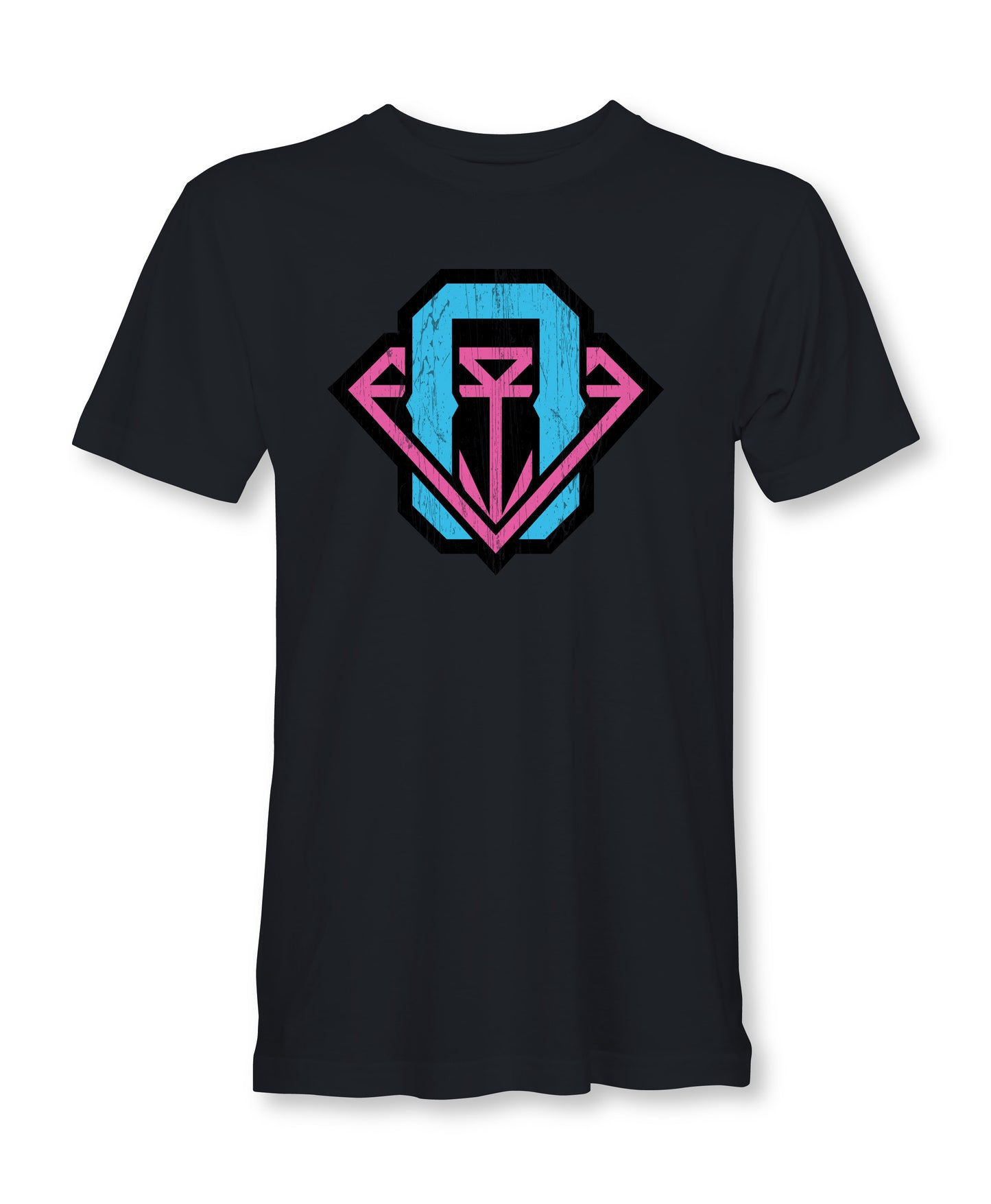 Large Logo Icon Diamond Sports Shirt