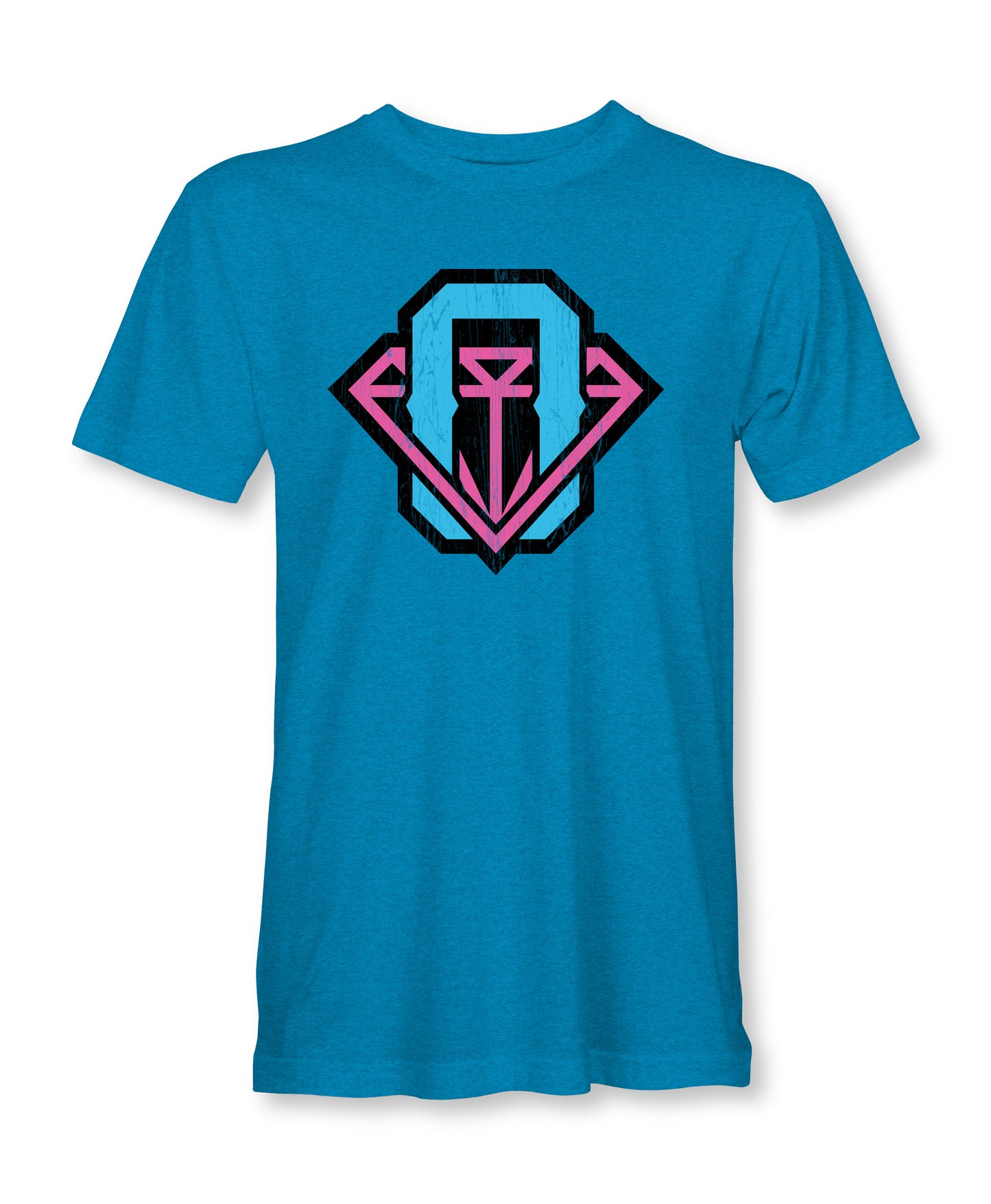 Large Logo Icon Diamond Sports Shirt