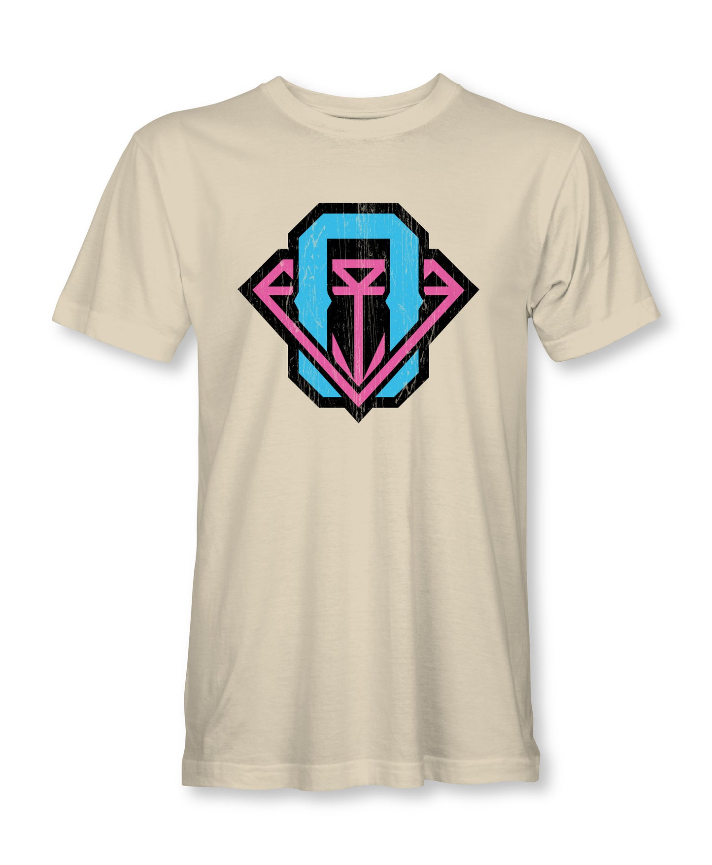 Large Logo Icon Diamond Sports Shirt
