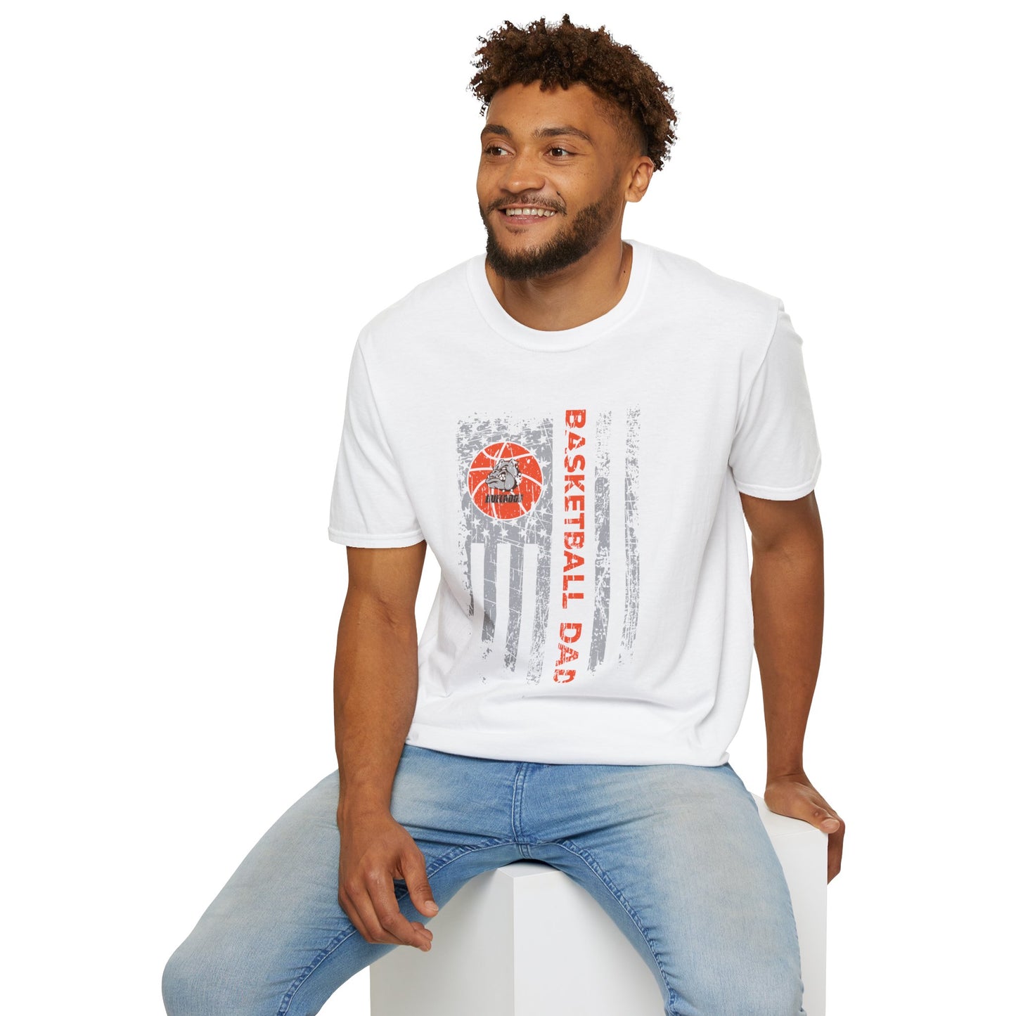 Basketball Dad Heath High School Spirit T-Shirt