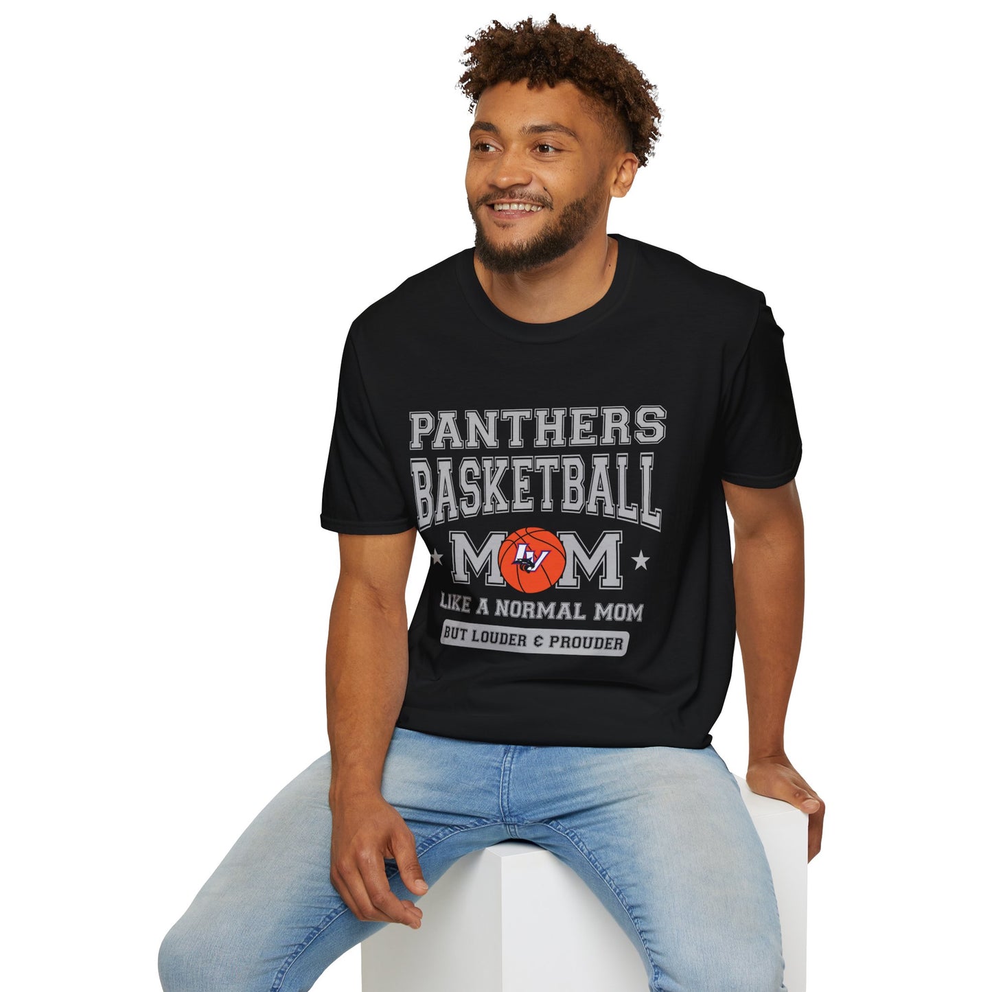 Sports Mom Panther Basketball Licking Valley