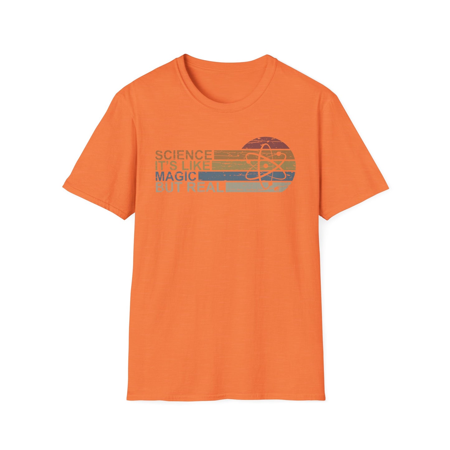 Science: It’s Like Magic But Real Retro Science Graphic T-Shirt
