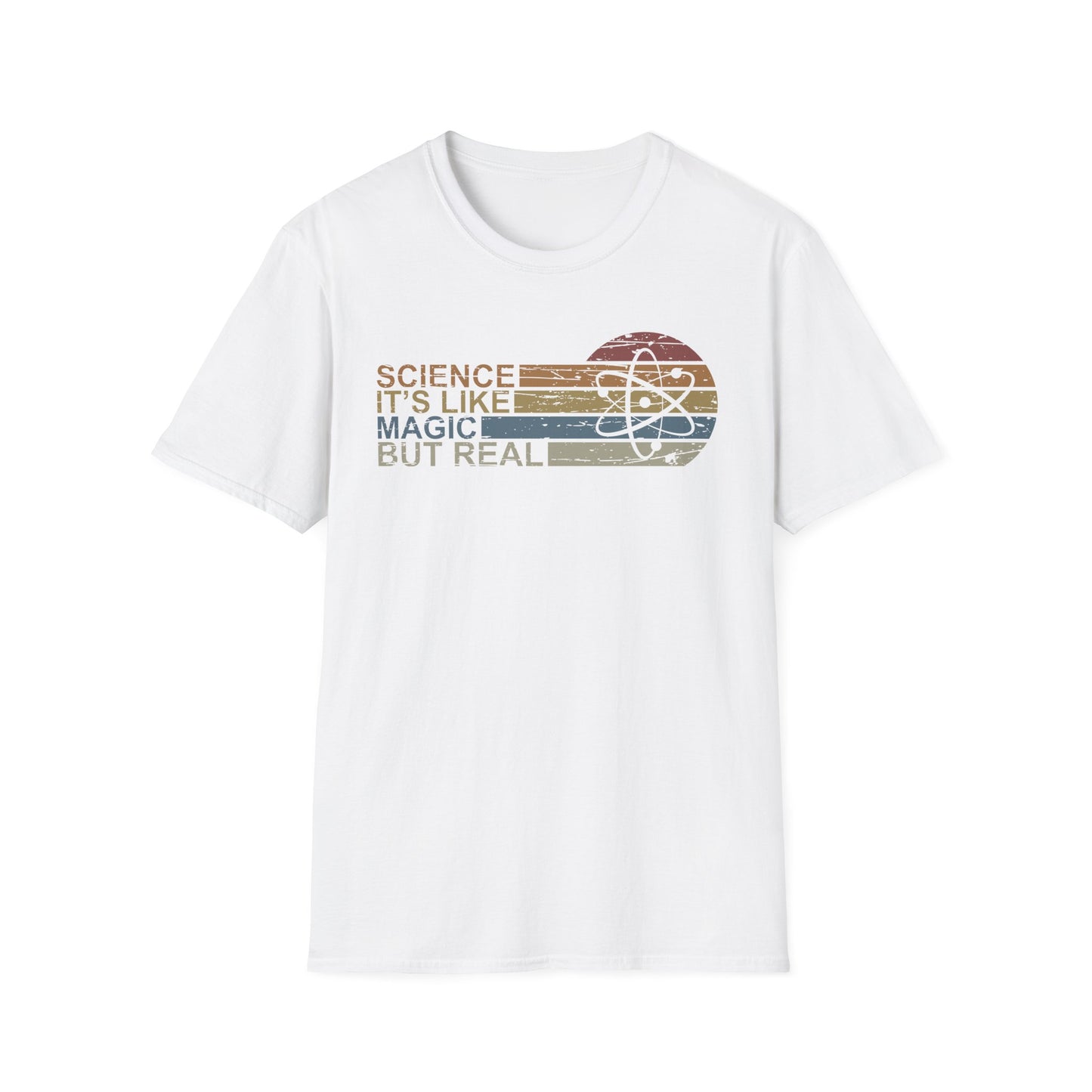 Science: It’s Like Magic But Real Retro Science Graphic T-Shirt
