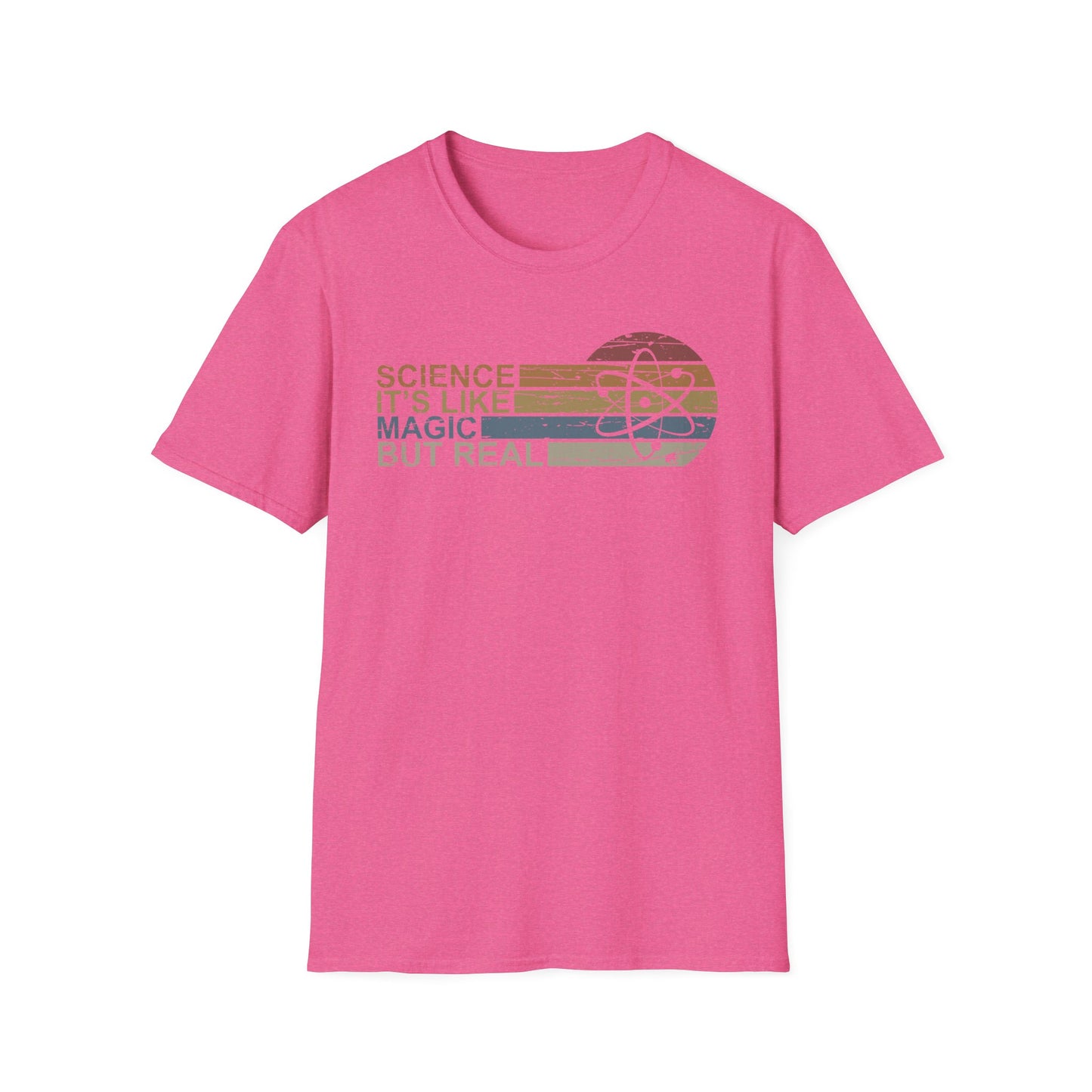 Science: It’s Like Magic But Real Retro Science Graphic T-Shirt