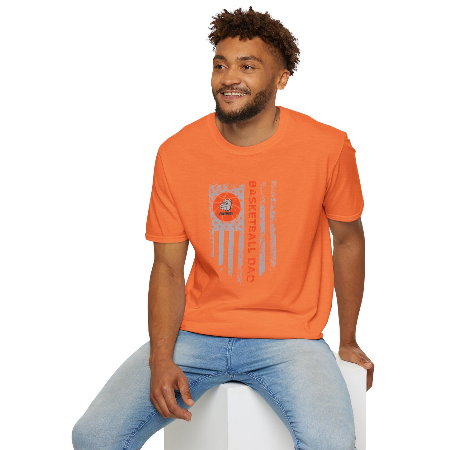 Basketball Dad Heath High School Spirit T-Shirt