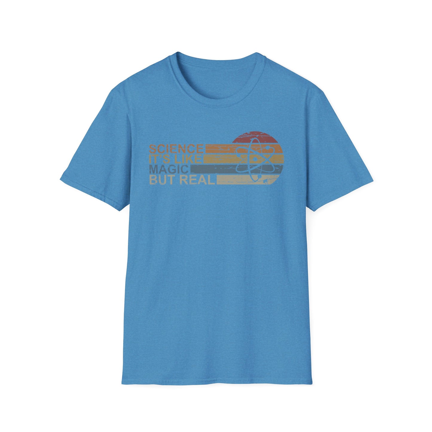 Science: It’s Like Magic But Real Retro Science Graphic T-Shirt