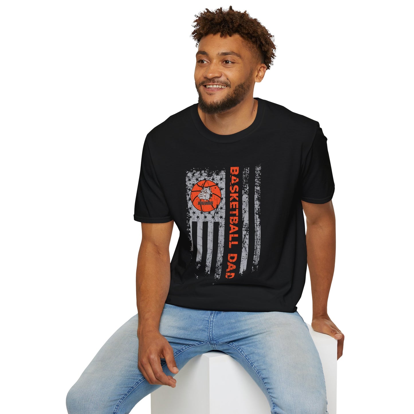 Basketball Dad Heath High School Spirit T-Shirt