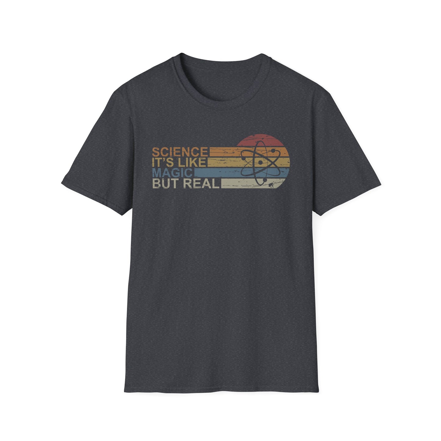 Science: It’s Like Magic But Real Retro Science Graphic T-Shirt