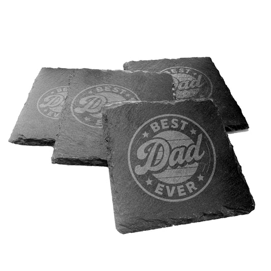 Custom Slate Coasters – A Cool Gift for Dad That Rocks