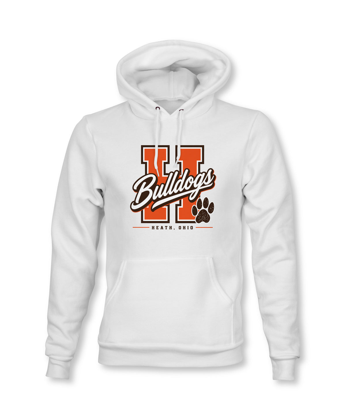 HB-0003 - Heath Hoodie Big H Bulldogs
