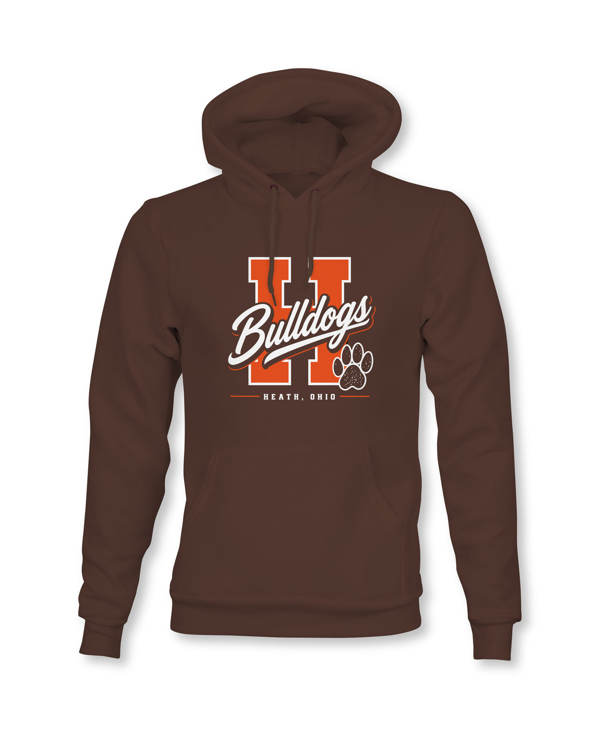 HB-0003 - Heath Hoodie Big H Bulldogs