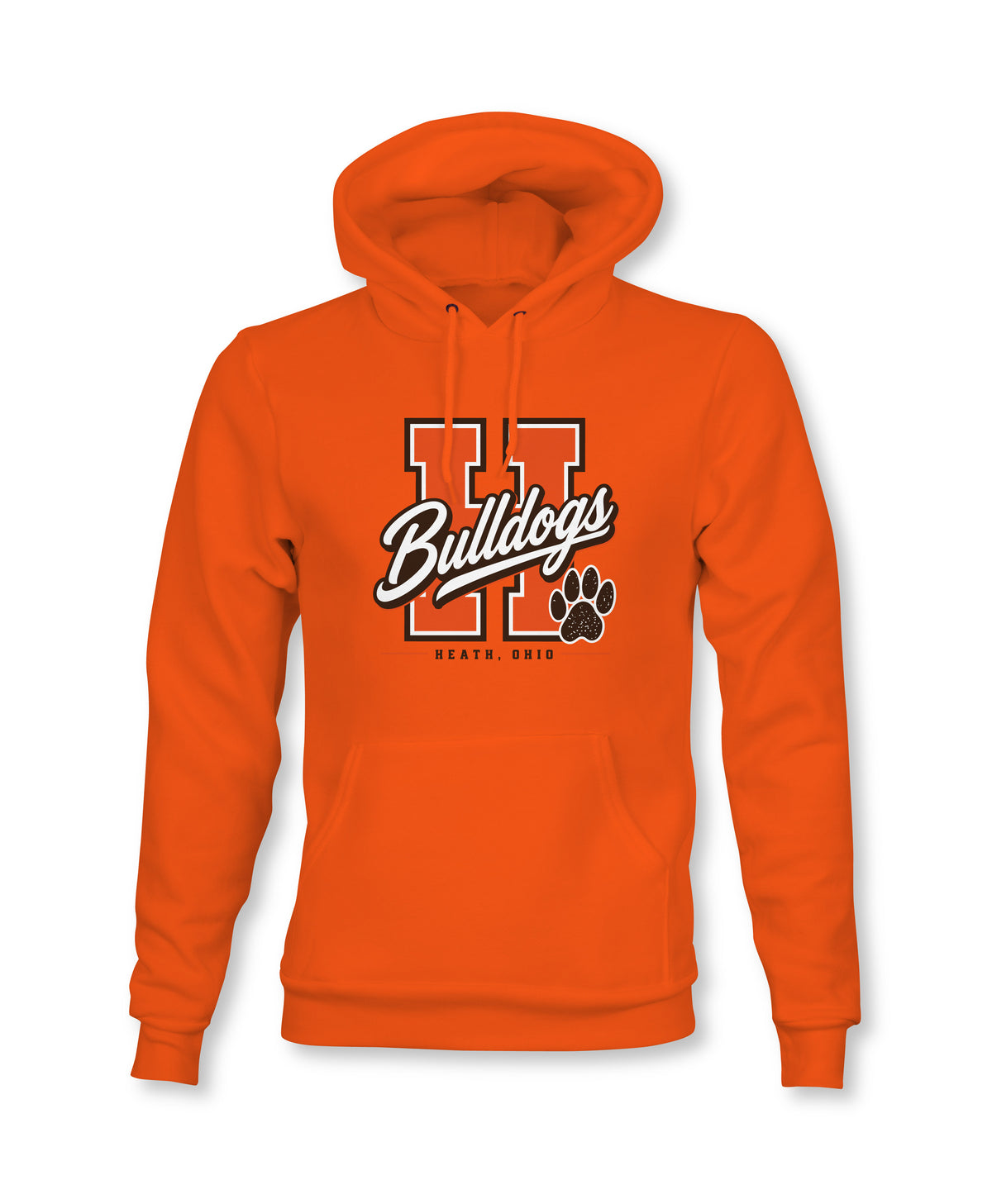 HB-0003 - Heath Hoodie Big H Bulldogs