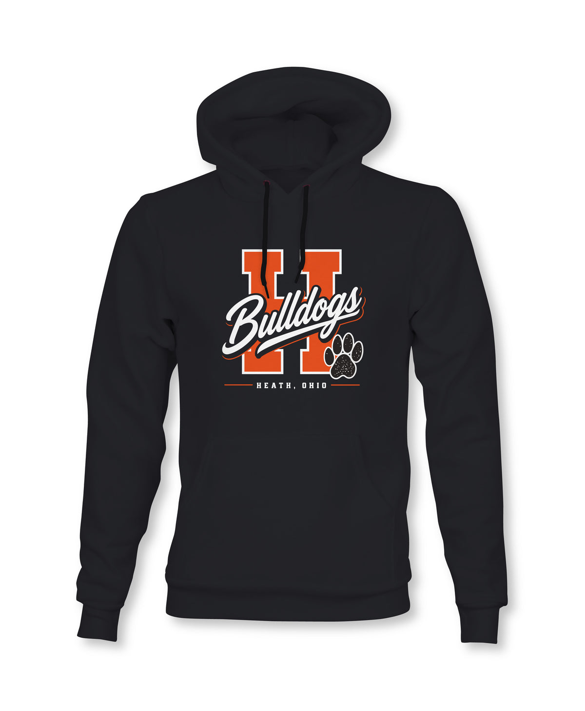 HB-0003 - Heath Hoodie Big H Bulldogs