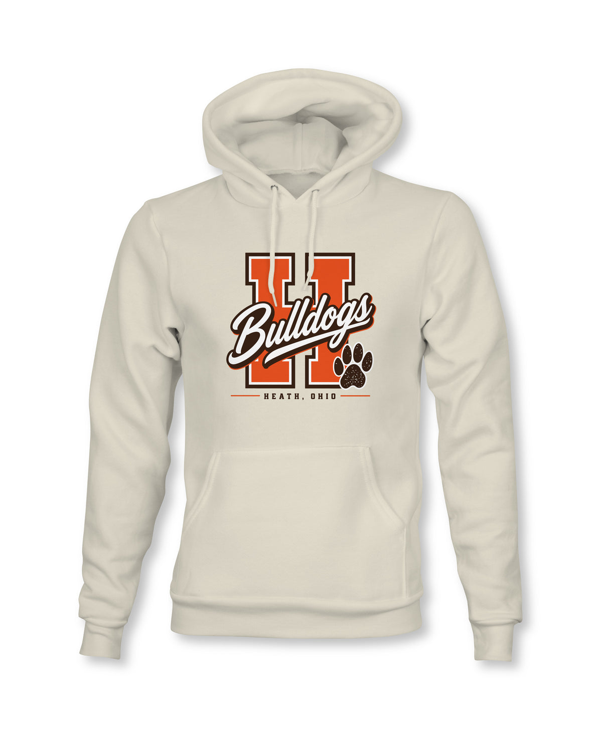 HB-0003 - Heath Hoodie Big H Bulldogs