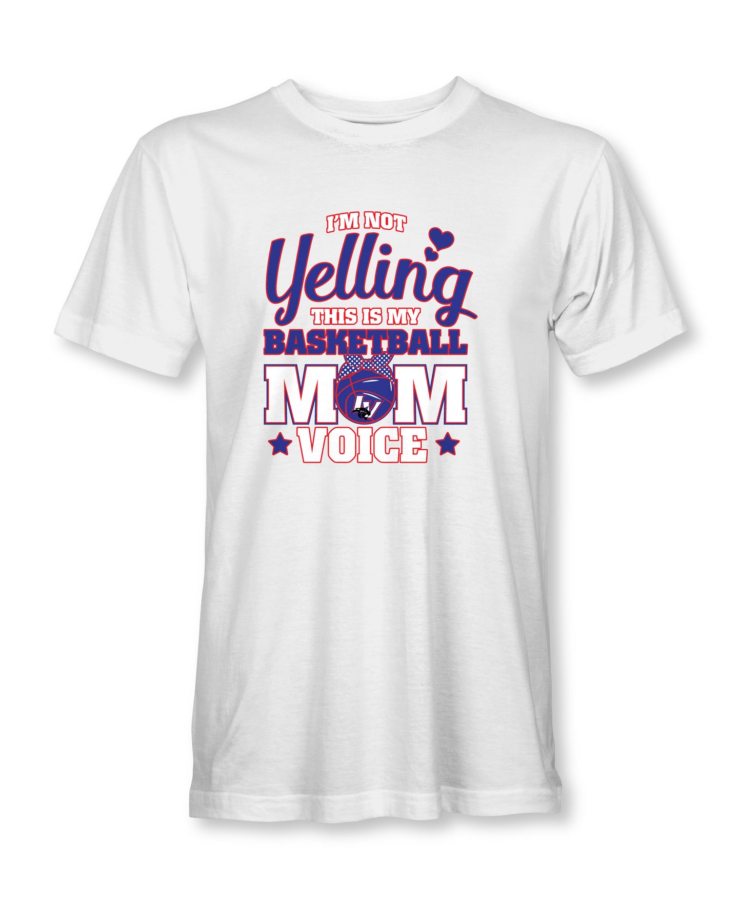 Basketball Mom Voice Licking Valley High School Spirit T-Shirt