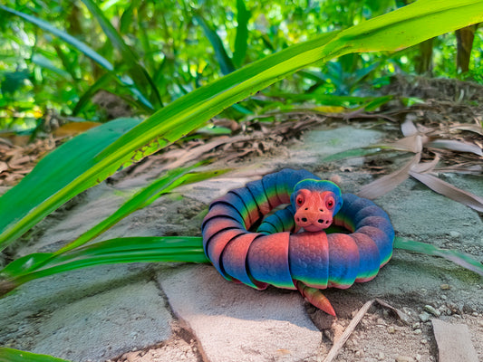 Articulated Snake - 3D Printed Fidget Toy