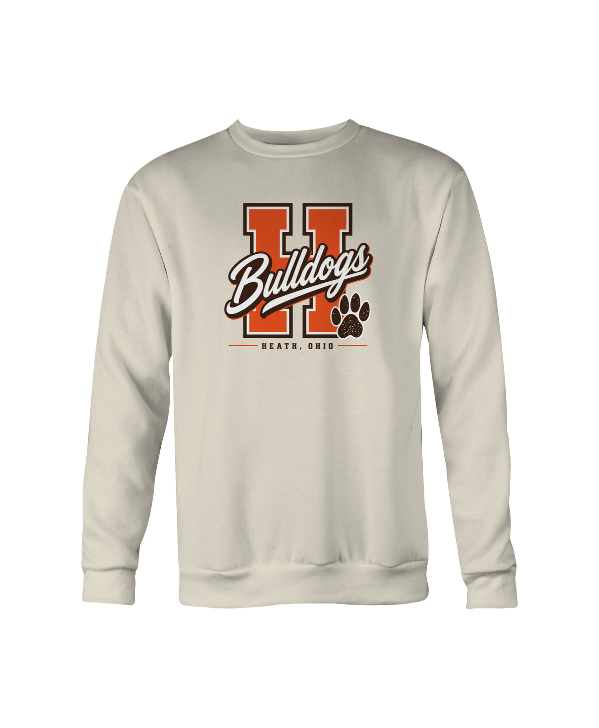 HB-0003 Heath Bulldogs Crewneck