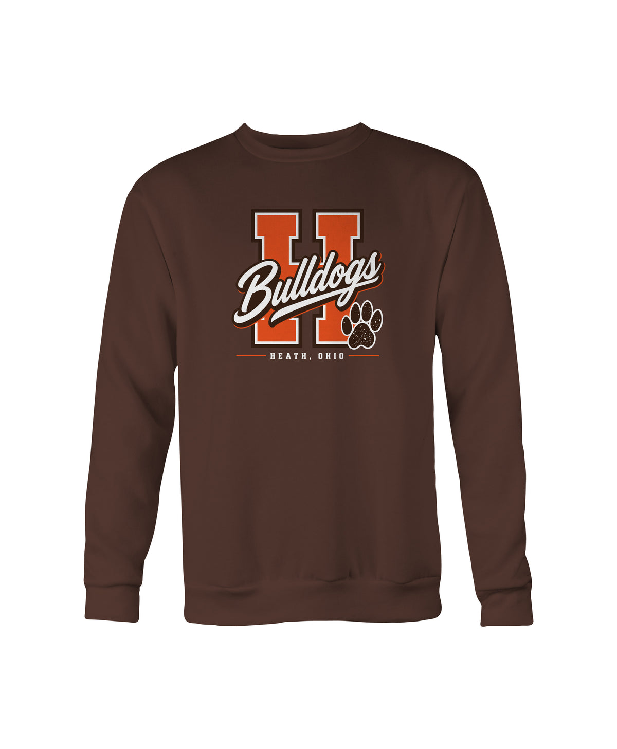 HB-0003 Heath Bulldogs Crewneck