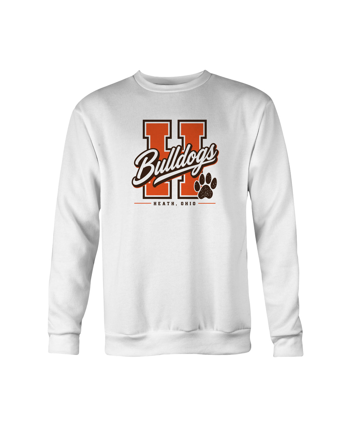 HB-0003 Heath Bulldogs Crewneck