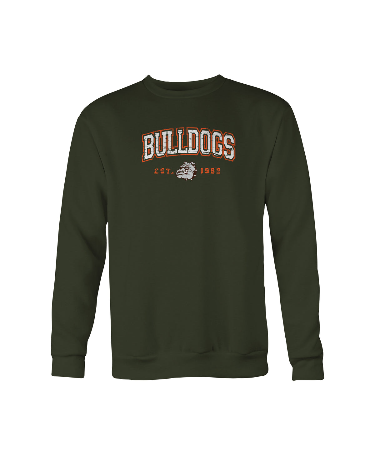 HB-0001 - Bulldogs Est 1962 Crewneck