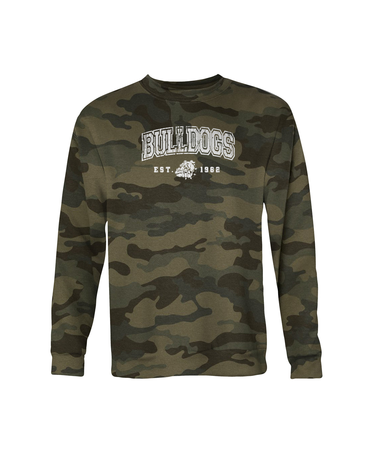 HB-0001 - Bulldogs Est 1962 Crewneck